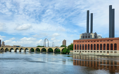 Image of a river with a bridge